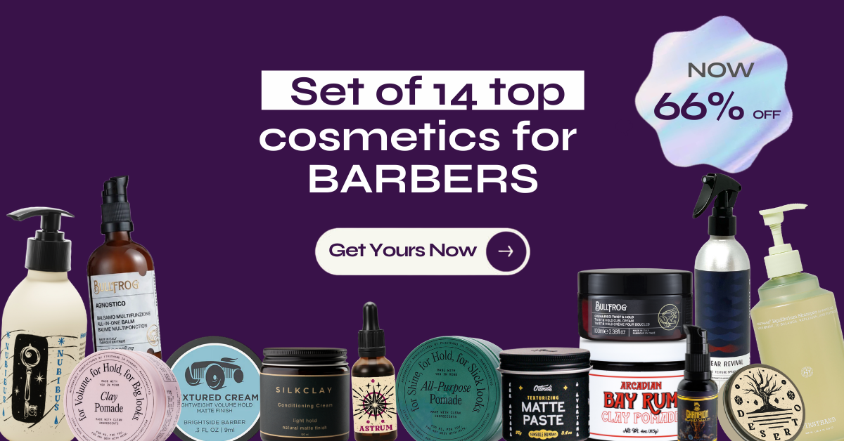 top cosmetics for barbers